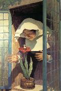 NC Wyeth Thumbelisa oil